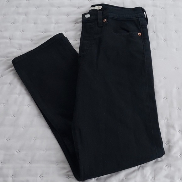 Levi's Wedgie Straight Black Sprout - Picture 12 of 13